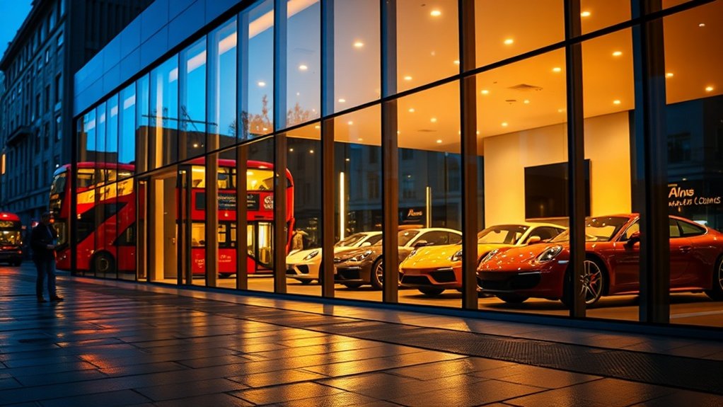Car Showroom Glazing East Sheen