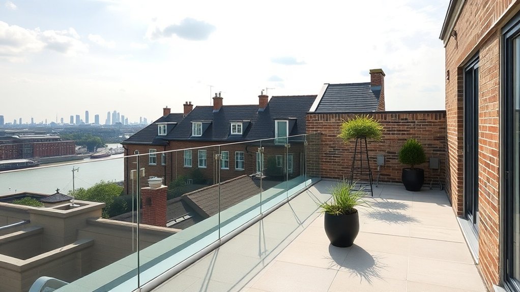 Frameless Glass Balustrades East Sheen