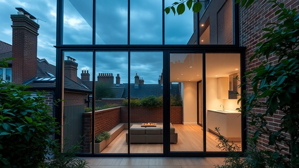 Glass Extension Walls East Sheen